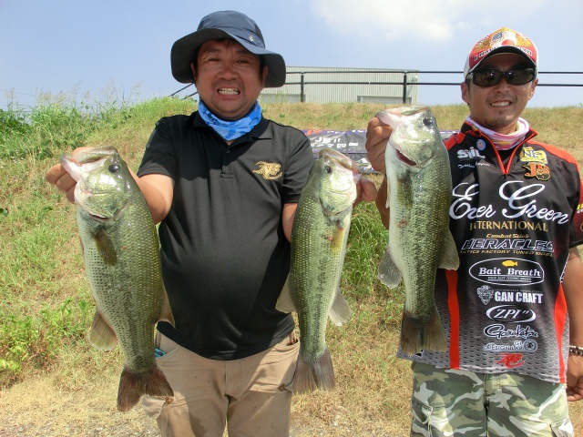 JBII四国第3戦イマカツCUP概要写真 2015-08-09徳島県旧吉野川