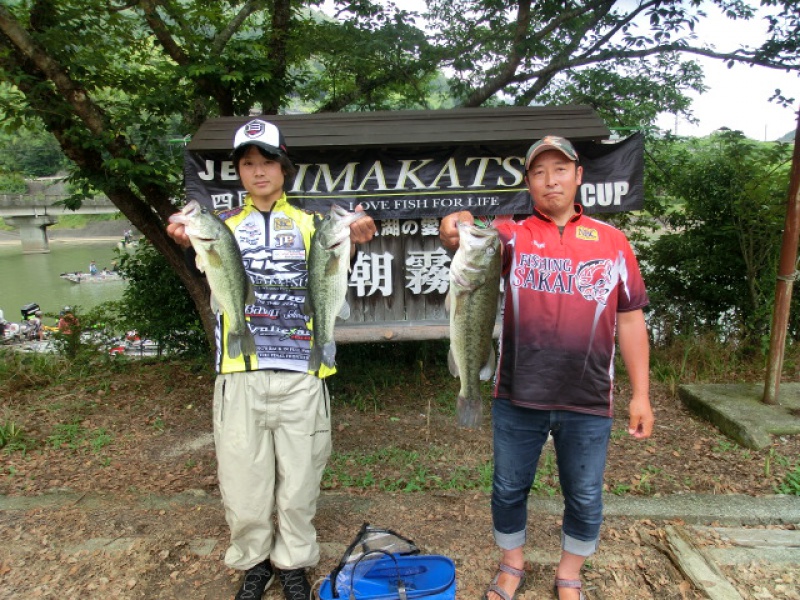 JBII四国第2戦イマカツCUP概要写真 2017-06-11愛媛県野村ダム