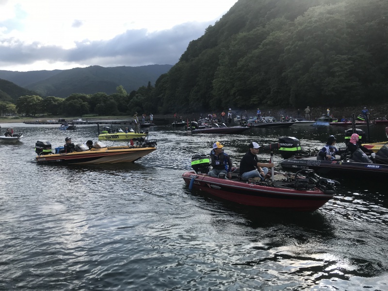 JBII桧原湖第2戦釣りビジョンCUP概要写真 2018-08-25福島県桧原湖