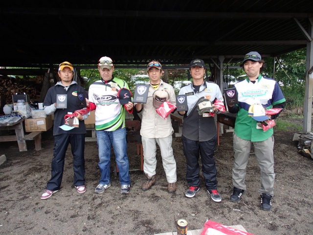 NBCチャプター山中湖第2戦サンラインCUP上位のフィッシングパターン写真 2014-06-08山梨県山中湖