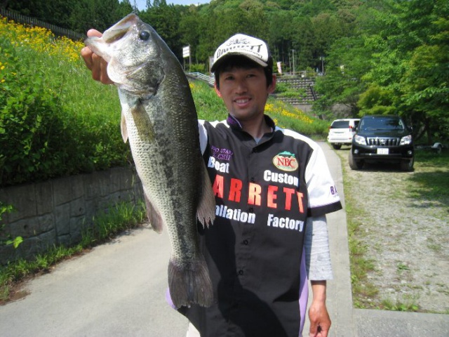 NBCチャプター奥伊勢湖宮川第3戦概要写真 2014-05-25三重県三瀬谷ダム