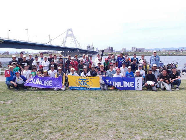 NBCチャプター大阪第2戦サンラインCUP概要写真 2014-05-18大阪府淀川・城北ワンド