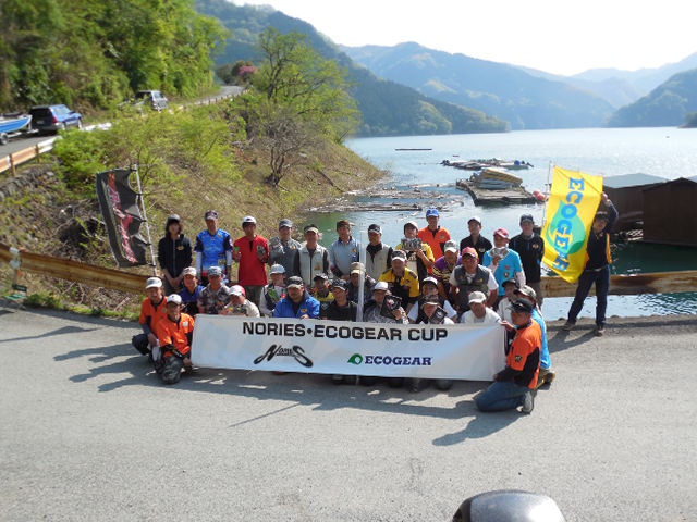 NBCチャプター神流湖第1戦ノリーズCUP概要写真 2014-04-27埼玉県神流湖