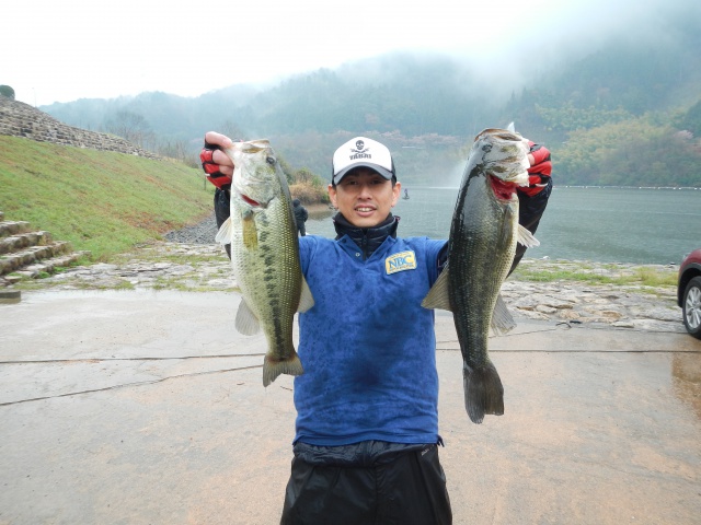 NBCチャプター広島第1戦メガバスCUP概要写真 2014-04-13広島県・山口県弥栄湖