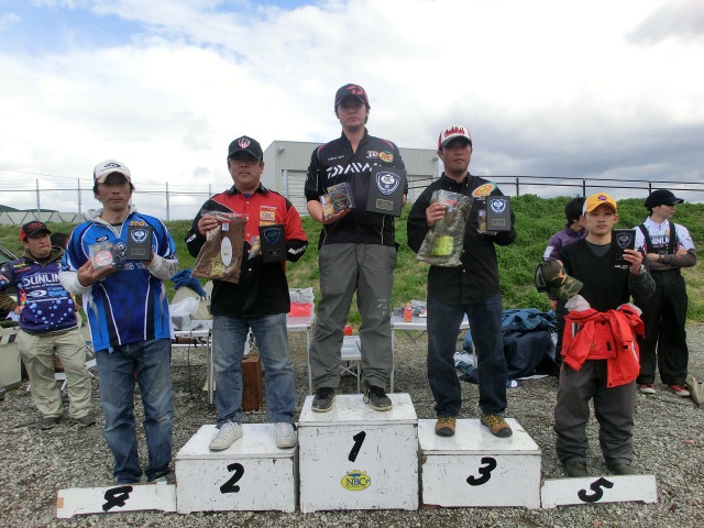 NBCチャプター徳島第1戦サンラインCUP上位のフィッシングパターン写真 2014-03-30徳島県旧吉野川