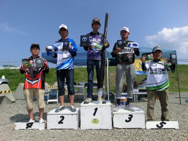 NBCチャプター徳島第4戦上位のフィッシングパターン写真 2014-07-20徳島県旧吉野川