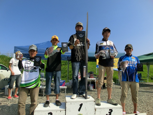 NBCチャプター徳島第5戦ノリーズCUP上位のフィッシングパターン写真 2014-08-31徳島県旧吉野川