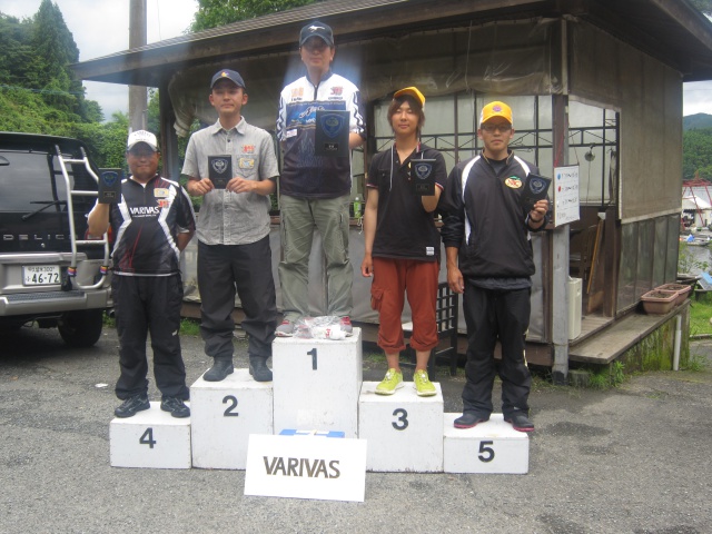 NBCチャプター北山湖第4戦モーリスCUP上位のフィッシングパターン写真 2014-07-13佐賀県北山湖