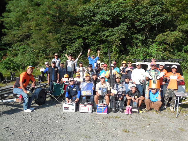 NBCチャプター神流湖第5戦イマカツCUP概要写真 2014-09-21埼玉県神流湖