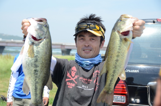 NBC陸釣りクラブ加古川第3戦東レソラロームCUP上位のフィッシングパターン写真 2014-06-01兵庫県加古川東岸