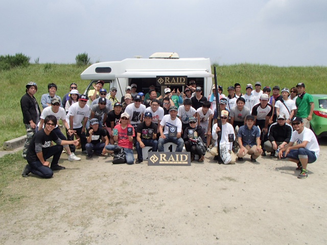 NBC陸釣りクラブ広島第2戦レイドジャパンCUP概要写真 2014-06-29広島県芦田川