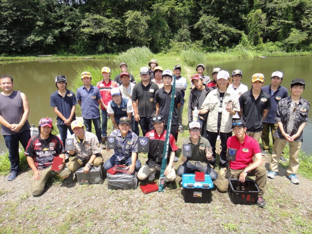 NBCチャプター宮城第4戦三徳屋釣具店CUP概要写真 2014-07-06宮城県フィッシングポンド神次郎