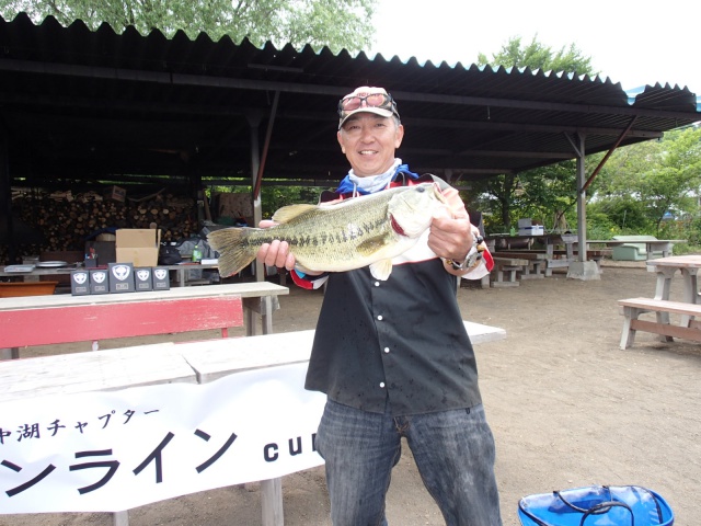 NBCチャプター山中湖第2戦サンラインCUP上位のフィッシングパターン写真 2015-05-31山梨県山中湖