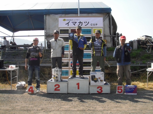 NBCチャプター琵琶湖第1戦イマカツCUP上位のフィッシングパターン写真 2015-04-26滋賀県琵琶湖