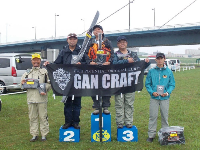 NBCチャプター大阪第6戦ガンクラフトCUP上位のフィッシングパターン写真 2015-09-06大阪府淀川・城北ワンド