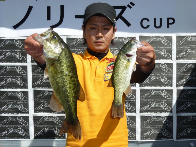 NBCチャプター北兵庫第6戦ノリーズCUP上位のフィッシングパターン写真 2015-09-20兵庫県生野銀山湖