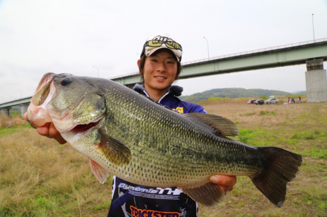 NBCチャプター岡山第2戦明邦バーサスCUP上位のフィッシングパターン写真 2015-04-19岡山県高梁川