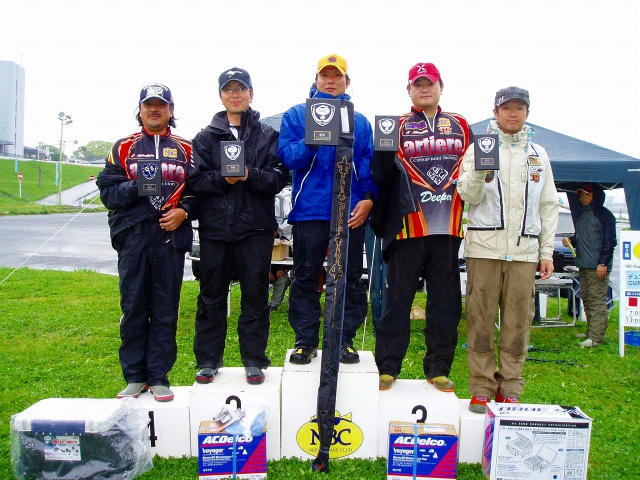 NBCチャプター福岡第2戦デュエルCUP上位のフィッシングパターン写真 2015-04-19福岡県遠賀川