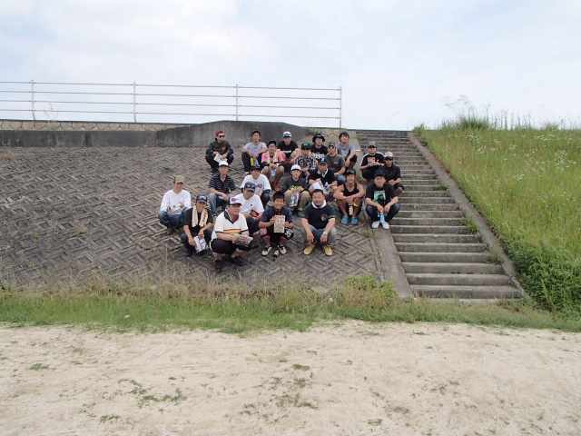 NBC陸釣りクラブ広島第2戦ジャッカルCUP概要写真 2015-05-31広島県芦田川