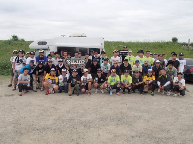 NBC陸釣りクラブ広島第3戦レイドジャパンCUP上位のフィッシングパターン写真 2015-07-12広島県芦田川