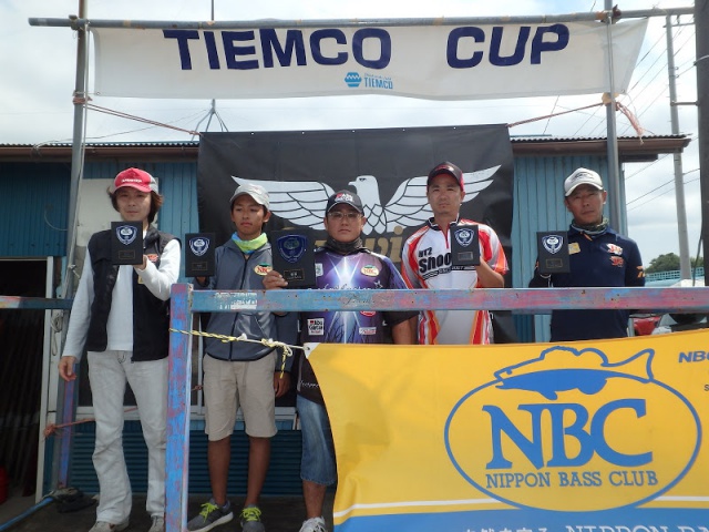 NBCチャプター千葉第3戦ティムコCUP上位のフィッシングパターン写真 2015-06-28千葉県印旛沼