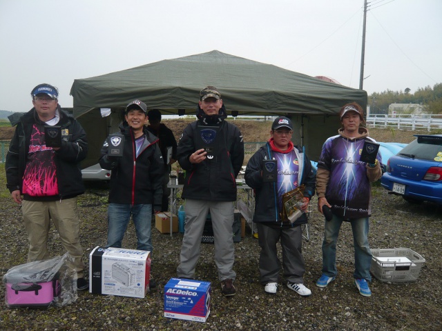 NBCチャプター北千葉第1戦O.S.PCUP上位のフィッシングパターン写真 2015-04-19千葉県印旛沼