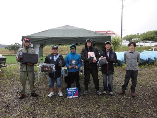 NBCチャプター北千葉第3戦エースメーカーCUP上位のフィッシングパターン写真 2015-06-21千葉県印旛沼