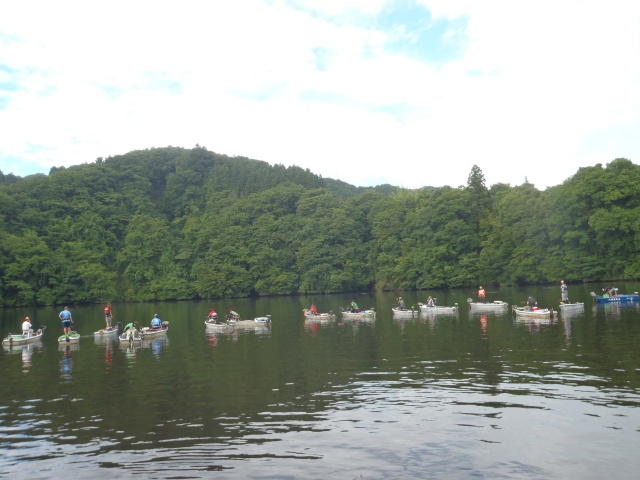 NBCチャプター房総第4戦湖畔の宿 つばきもとCUP概要写真 2015-07-08千葉県亀山ダム