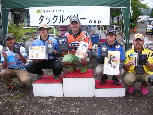 NBCチャプター神奈川第5戦タックルベリーCUP上位のフィッシングパターン写真 2015-09-06神奈川県芦ノ湖