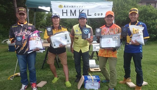 NBCチャプター奥河口湖第2戦ハンクルCUP上位のフィッシングパターン写真 2015-06-28山梨県河口湖