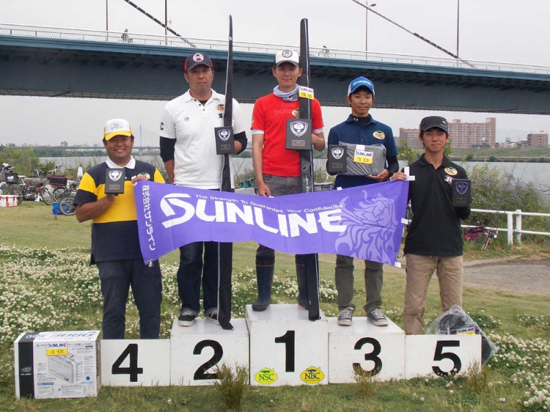 NBCチャプター大阪第2戦サンラインCUP上位のフィッシングパターン写真 2016-05-29大阪府淀川・城北ワンド