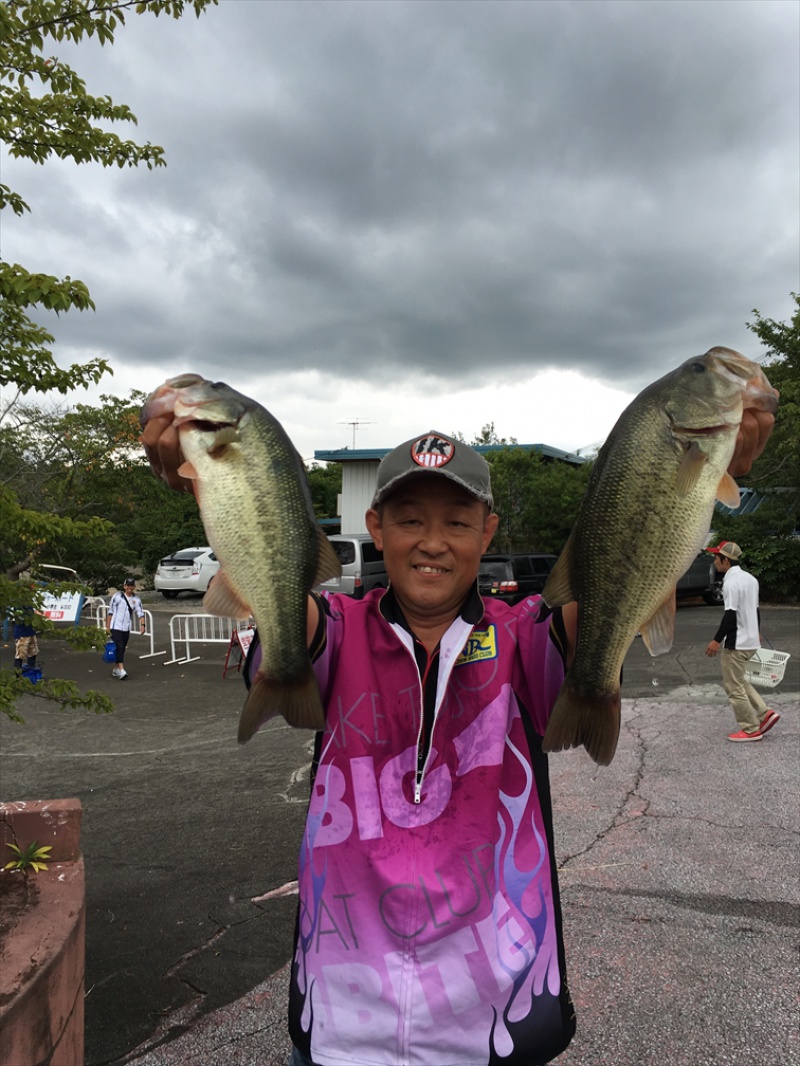 NBCチャプター兵庫第5戦エバーグリーンCUP上位のフィッシングパターン写真 2016-08-28兵庫県東条湖