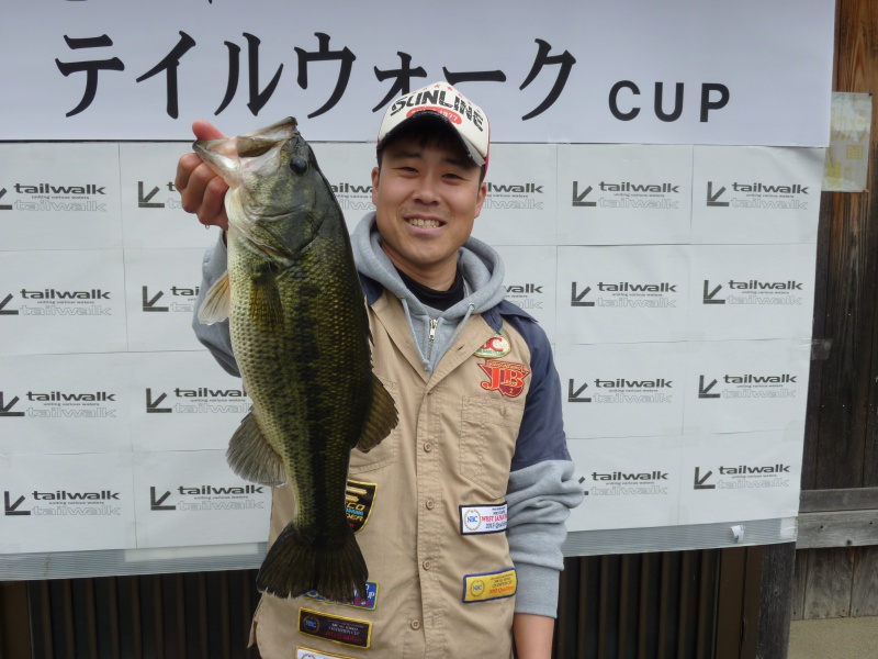 NBCチャプター北兵庫第1戦テイルウォークCUP上位のフィッシングパターン写真 2016-04-10兵庫県生野銀山湖