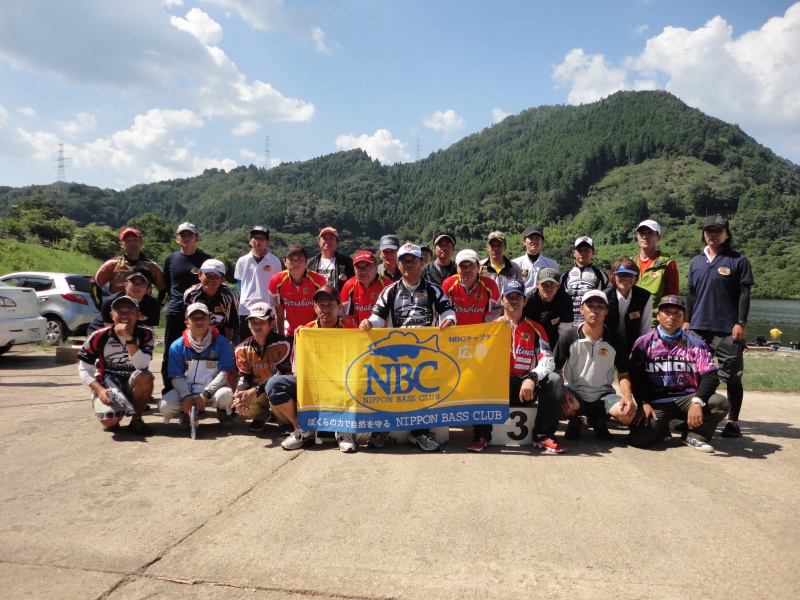 NBCチャプター広島第5戦モーリスCUP概要写真 2016-08-21広島県・山口県弥栄湖