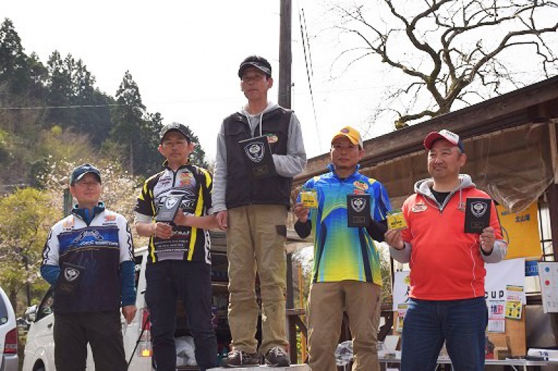 NBCチャプター北山湖第2戦タックルベリーCUP上位のフィッシングパターン写真 2016-04-10佐賀県北山湖