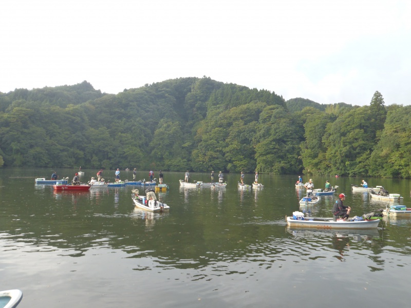 NBCチャプター房総第5戦湖畔の宿 つばきもとCUP概要写真 2016-09-28千葉県亀山ダム