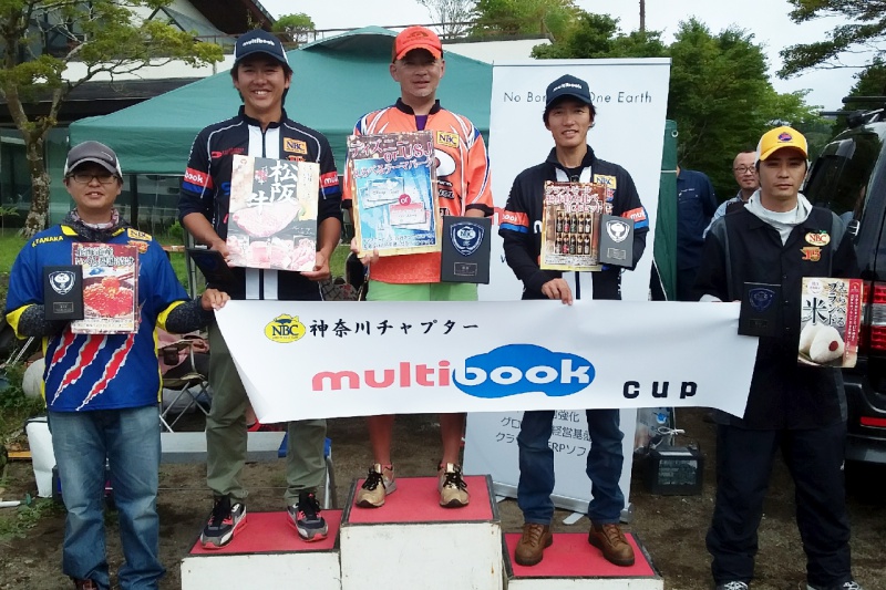 NBCチャプター神奈川第6戦マルチブックCUP上位のフィッシングパターン写真 2016-10-02神奈川県芦ノ湖