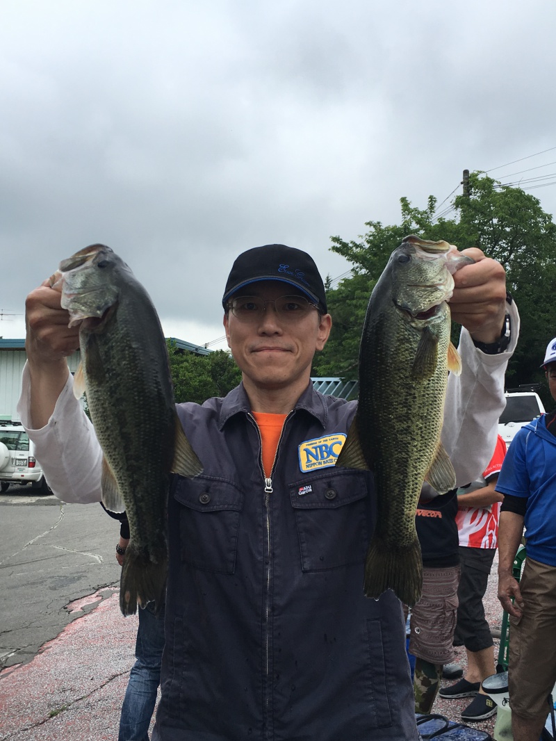 NBCチャプター兵庫第3戦がまかつCUP上位のフィッシングパターン写真 2017-06-25兵庫県東条湖