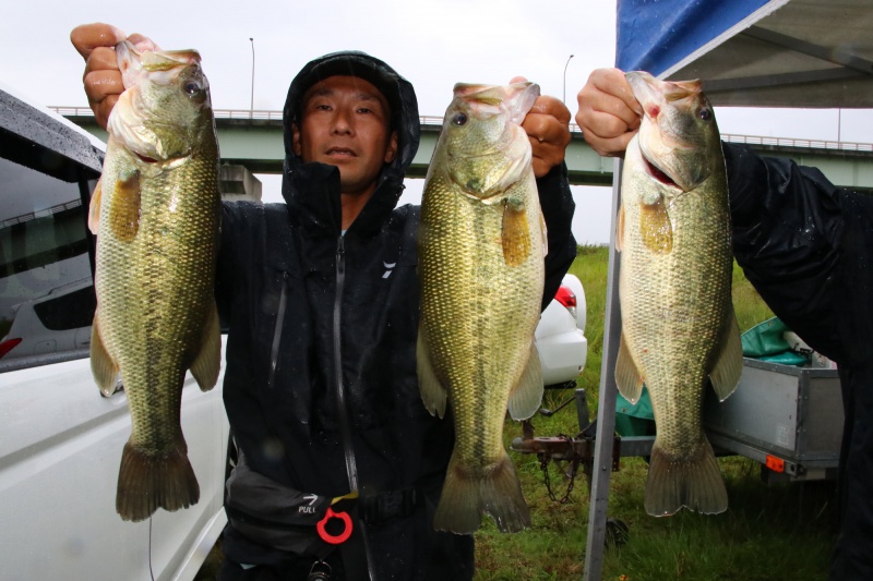 NBCチャプター岡山第4戦エバーグリーンCUP上位のフィッシングパターン写真 2017-07-09岡山県高梁川