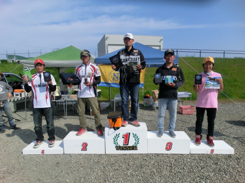 NBCチャプター徳島第2戦イマカツCUP上位のフィッシングパターン写真 2017-04-16徳島県旧吉野川