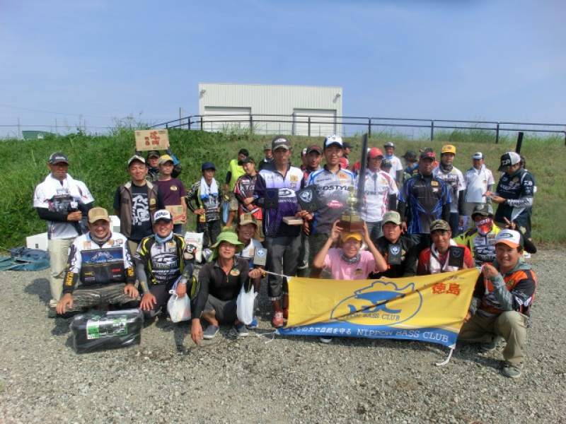 NBCチャプター徳島第4戦ノリーズCUP概要写真 2017-08-20徳島県旧吉野川