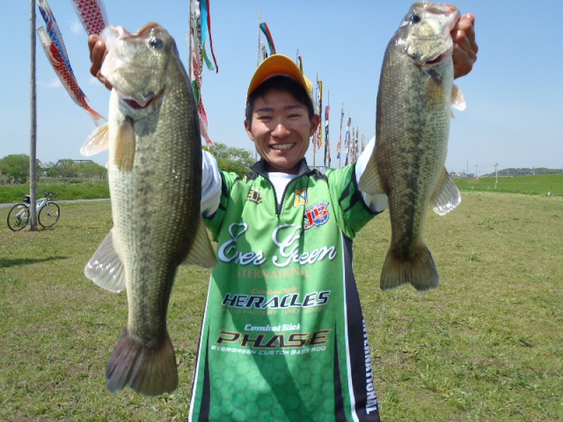 NBCチャプター福岡第2戦デュエルCUP上位のフィッシングパターン写真 2017-04-16福岡県遠賀川