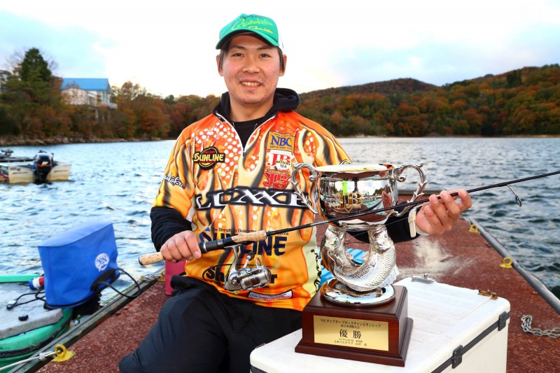 NBCチャプターチャンピオンシップ西日本決勝上位のフィッシングパターン写真 2017-11-19兵庫県東条湖