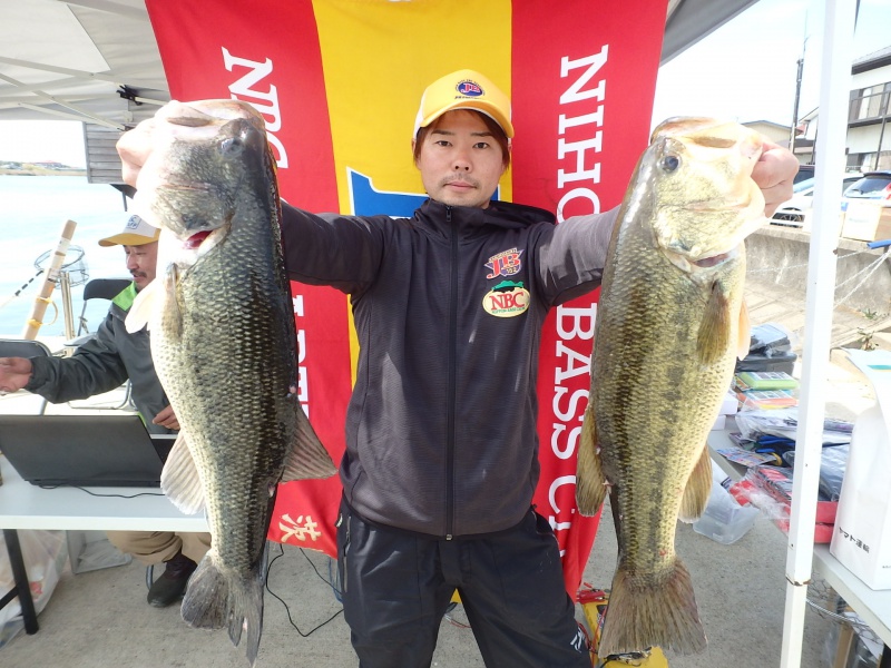 NBCチャプター茨城第1戦プロショップ藤岡CUP上位のフィッシングパターン写真 2017-04-02茨城県霞ヶ浦・北浦