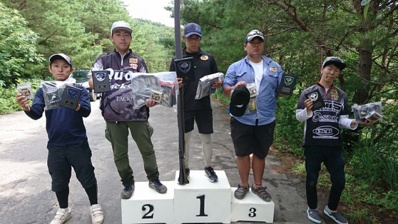 NBCチャプター山形第2戦ノリーズCUP上位のフィッシングパターン写真 2017-08-20山形県前川ダム