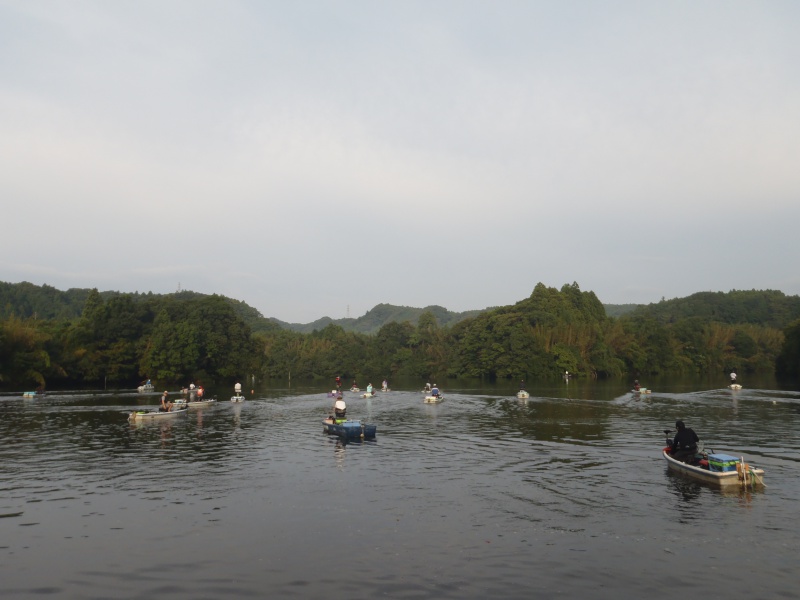 NBCチャプター房総第5戦湖畔の宿 つばきもとCUP概要写真 2017-09-27千葉県亀山ダム