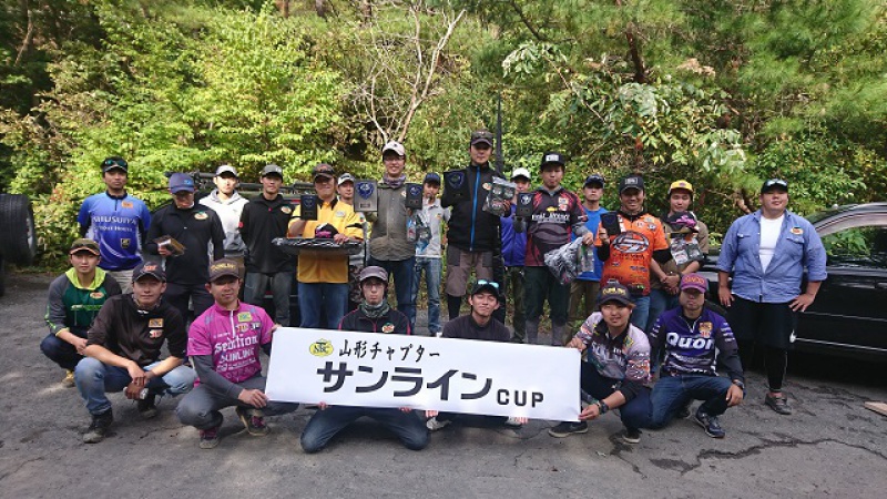 NBCチャプター山形第4戦サンラインCUP概要写真 2017-10-08山形県前川ダム