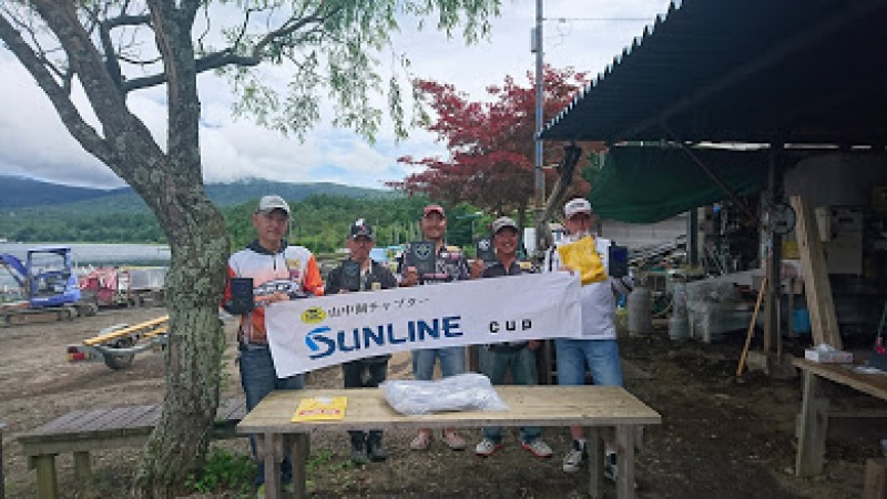 NBCチャプター山中湖第2戦サンラインCUP上位のフィッシングパターン写真 2018-07-08山梨県山中湖