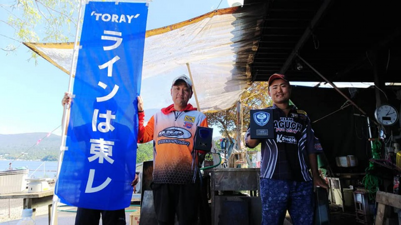 NBCチャプター山中湖第3戦東レ・バウオCUP上位のフィッシングパターン写真 2018-08-26山梨県山中湖