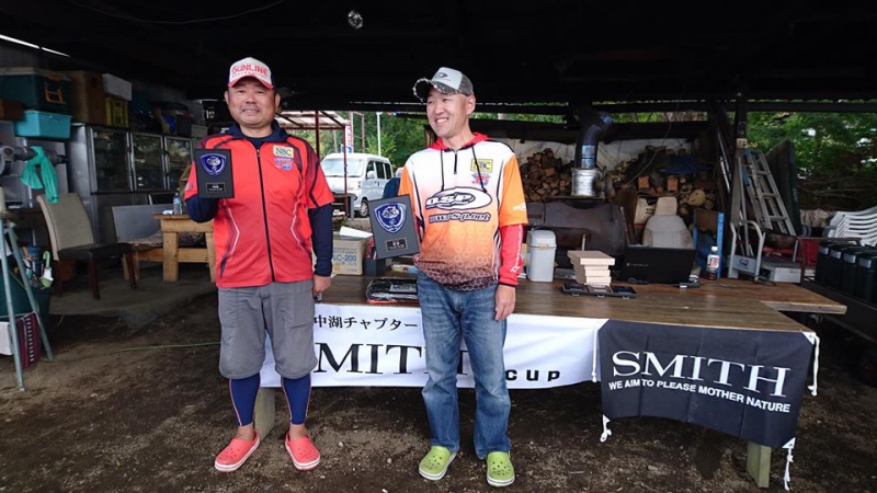 NBCチャプター山中湖第4戦スミスCUP上位のフィッシングパターン写真 2018-09-23山梨県山中湖